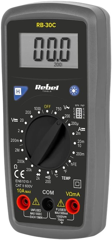 Universalus multimetras Rebel RB-30C
