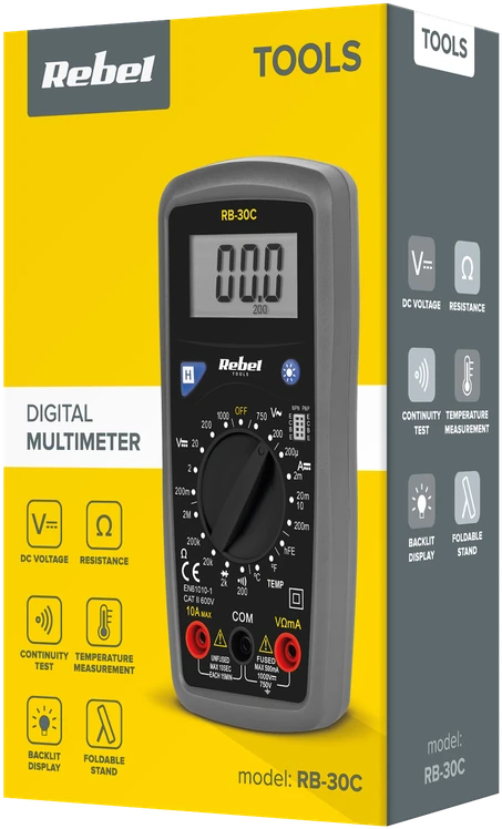 Universalus multimetras Rebel RB-30C