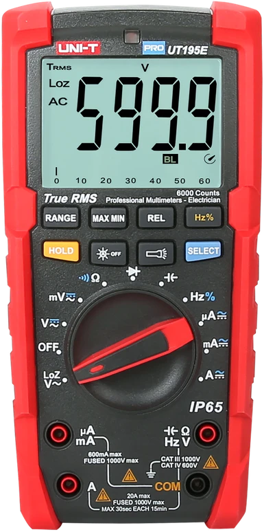 Miernik Universalus multimetras Uni-T PRO UT195E