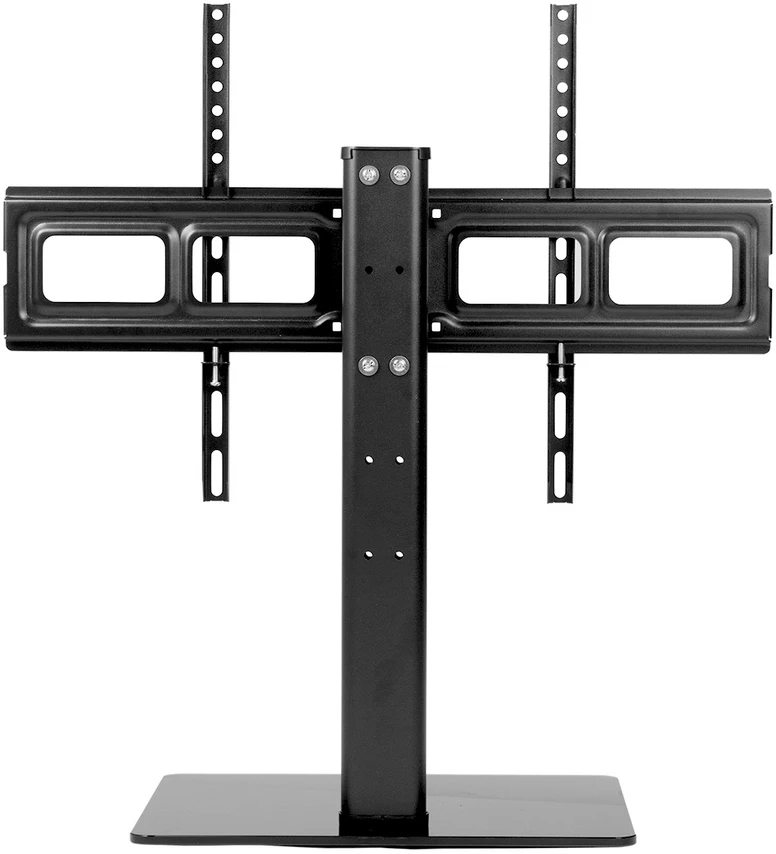 Laikiklis Maclean universalus TV stovas RTV spintelės stovui max 40kg max VESA 600x400 skirtas 32-75" televizoriui MC-386