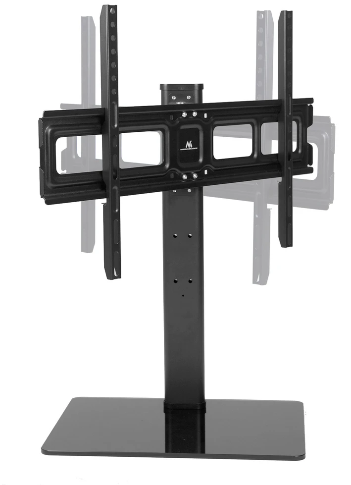 Laikiklis Maclean universalus TV stovas RTV spintelės stovui max 40kg max VESA 600x400 skirtas 32-75" televizoriui MC-386