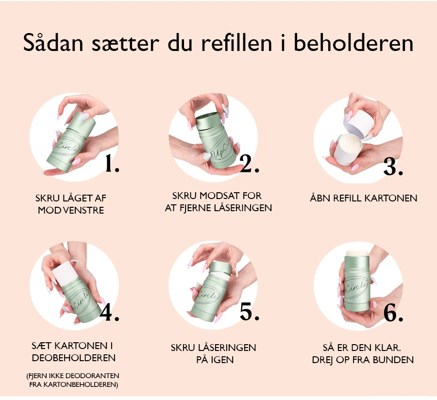 „UpCircle“ – daugkartinio pildymo dezodorantas – makadamijos ir bergamotės – 41 g