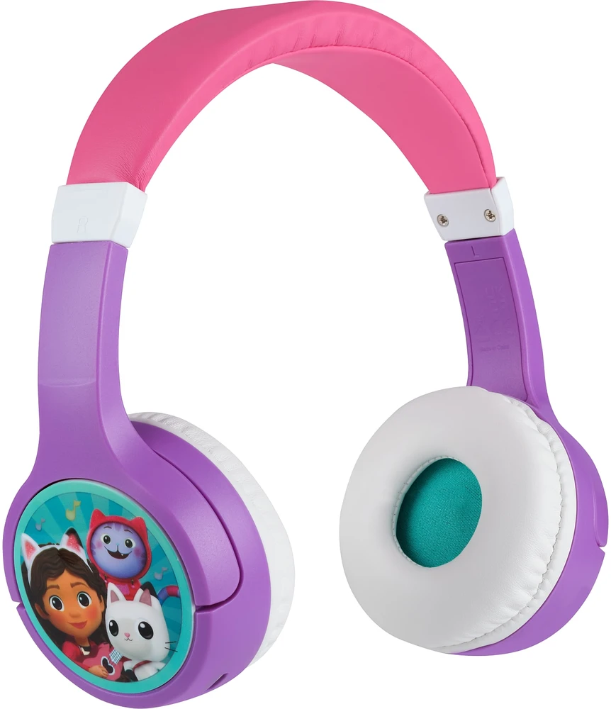 Nezatříděno Upcoming Minds „Ekids“ – belaidės „Bluetooth“ ausinės „Gabby's Dollhouse“