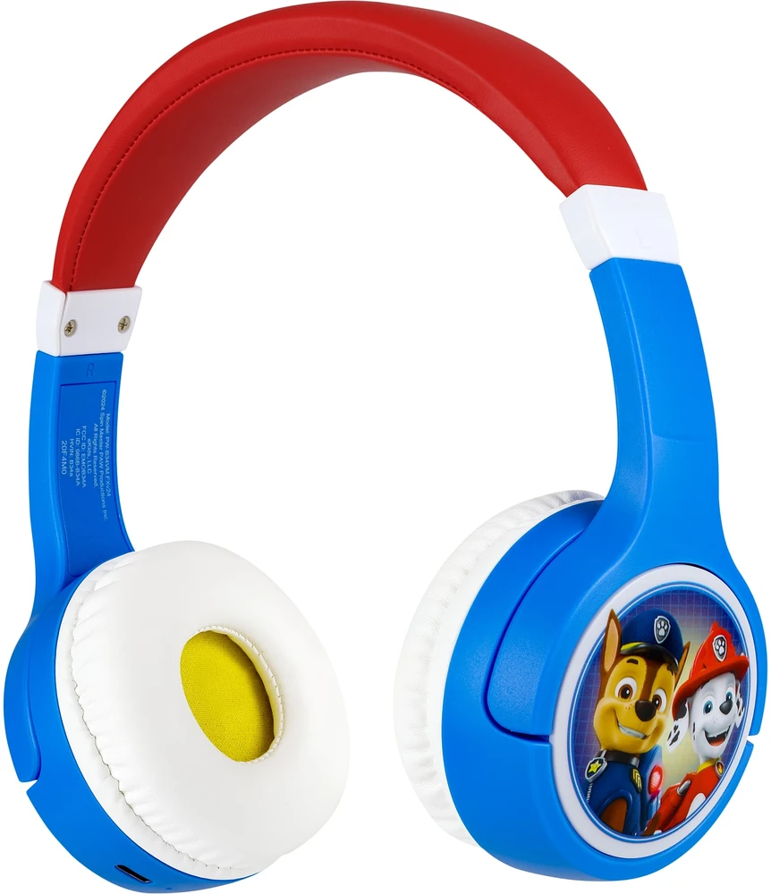 Upcoming Minds Ekids – „Paw Patrol“ „Bluetooth“ ausinės