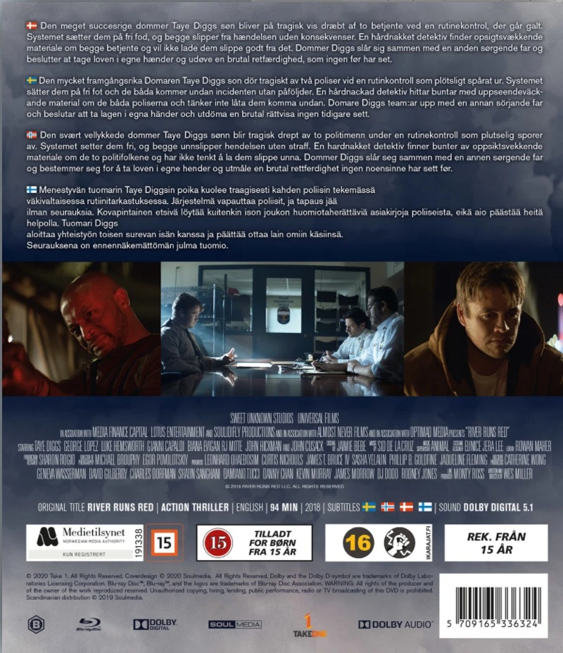 Upė teka raudonai (Blu Ray)