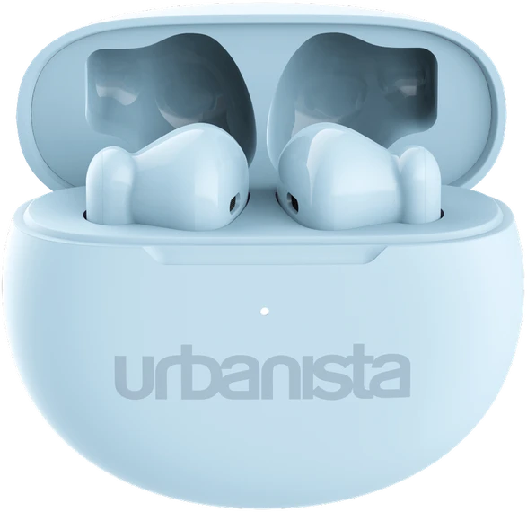 Belaidės ausinės Urbanista Austin, žydros spalvos