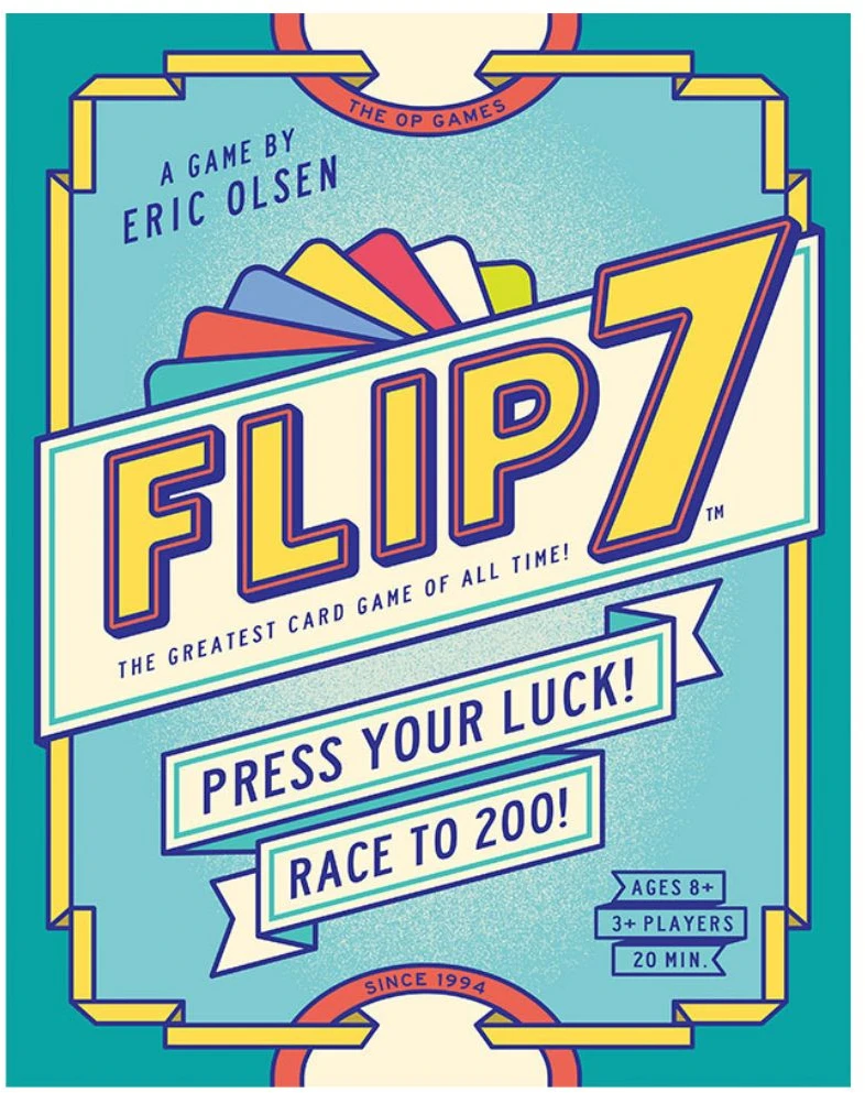 Usaopoly Games The Op Games Flip 7: 2nd Edition