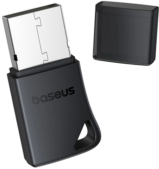 Adapteris Baseus (BA04+) Bluetooth 5.4 USB juodas