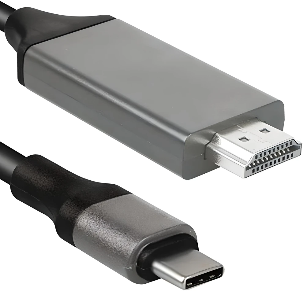 Planšetė RTO - USB-C 3.1 Type-C į HDMI 4K MHL kabelio adapteris, 200 cm -E494-1