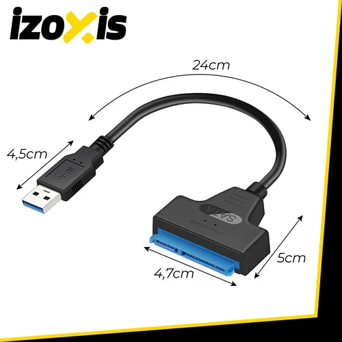 USB į SATA 3.0 Izoxis 26096 adapteris