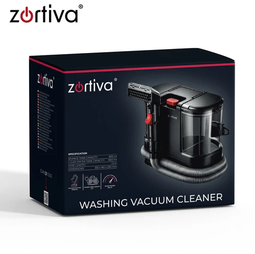 Миючий пилосос Zortiva VacTrim 24967 для чищення меблів, килимів та салону автомобіля