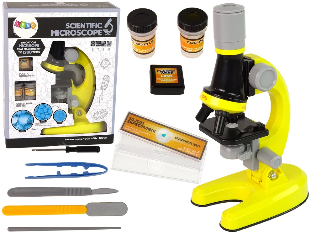 Vaikiškas mikroskopas Lean Toys