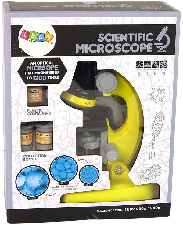 Vaikiškas mikroskopas Lean Toys