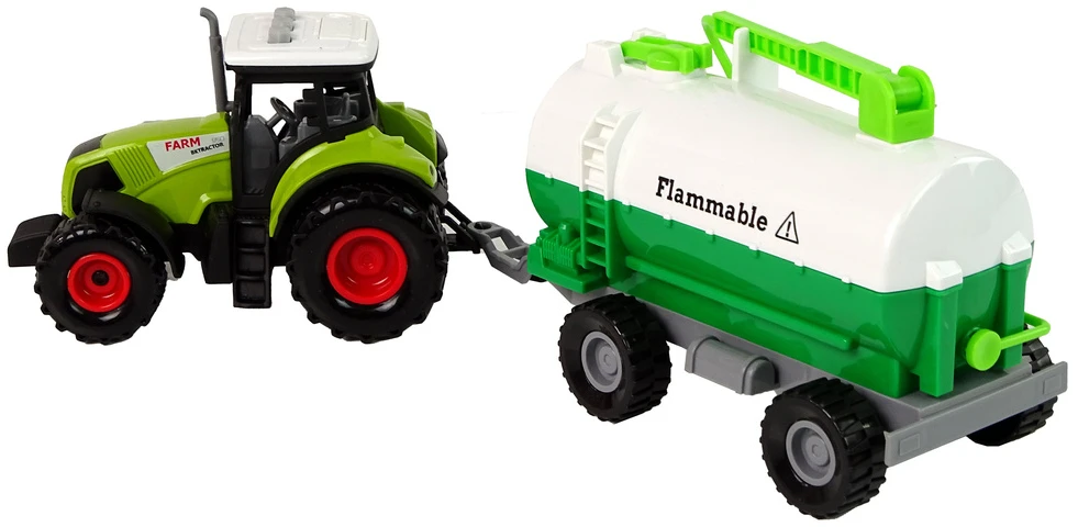 Lean Toys Traktorius su priekaba LeanToys