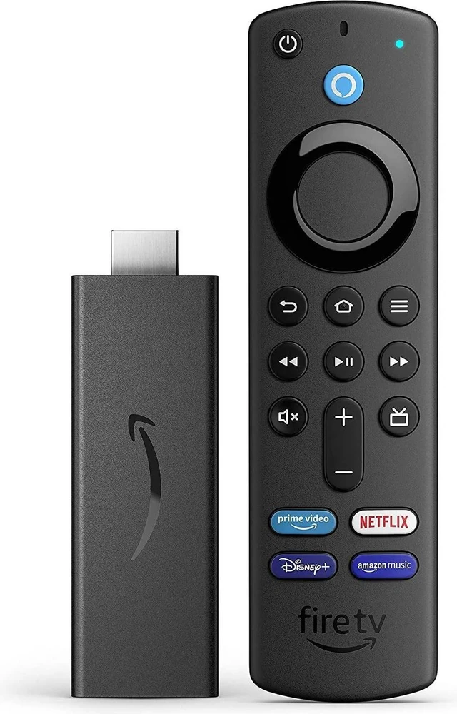 Vaizdo grotuvas Transliacijos įrenginys - Amazon Fire TV Stick FHD 2024 su Alexa balsu nuotoliniu valdymu