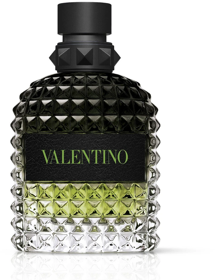 Valentino Uomo Born In Roma Žalias Stravaganza EDT tualetinis vanduo vyrams, 100 ml