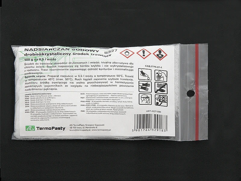2427# Ag Termopasty Priemonė spausdintinių plokščių ėsdinimui B327 100g