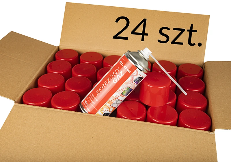 Valiklis Suspaustas oras 400ml Blow 24vnt