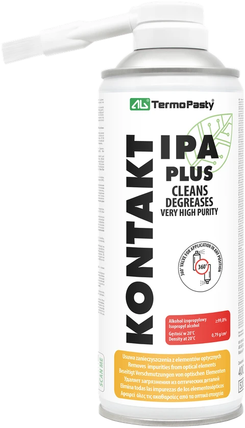 3493# TermoPasty Kontakt IPA Plus - izopropilo alkoholis - purškiamas su šepetėliu 400ml