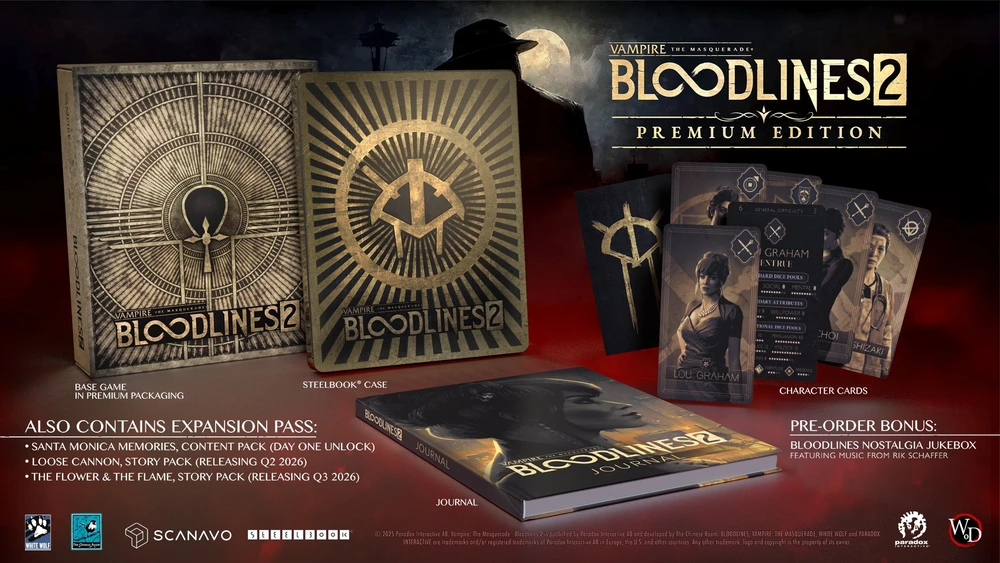 Vampire: The Masquerade Bloodlines 2 (Premium Edition) - PlayStation 5