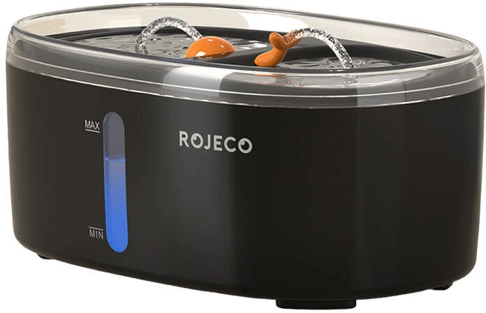Vandens fontanas augintiniams Rojeco 2.5L (juodas)
