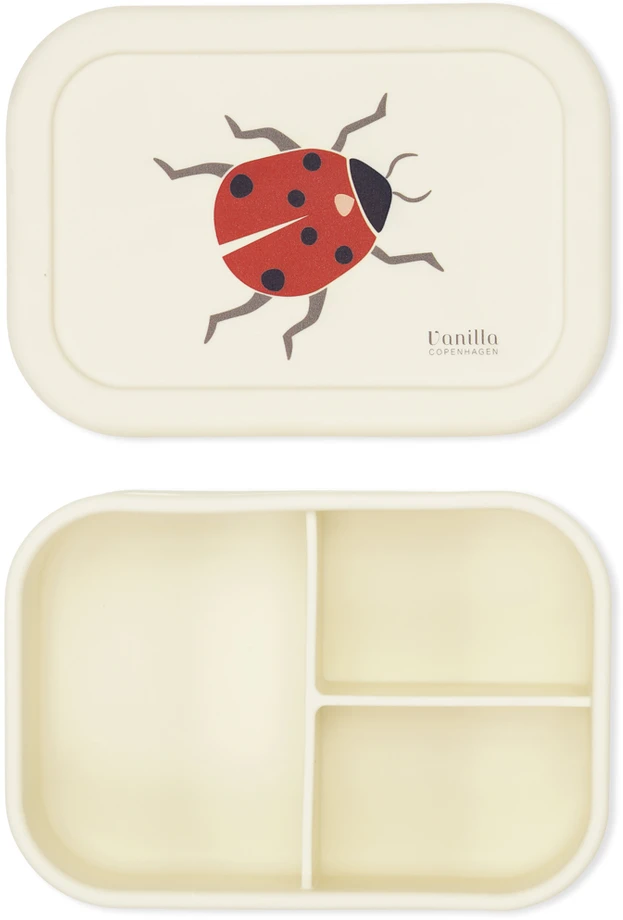 „Vanilla Copenhagen“ – pietų dėžutė – „Ladybug“ – silikoninė – 700 ml (LUNC9625)