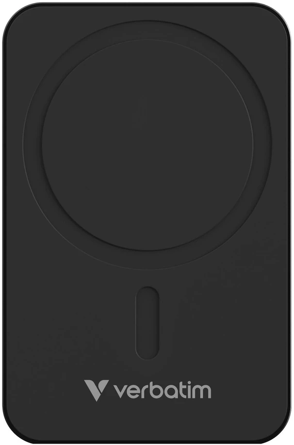 „Verbatim Charge ´n´ Go Essentials“ magnetinė belaidė išorinė baterija, 20000 mAh, juoda