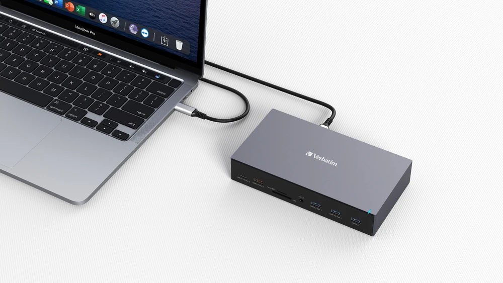 VERBATIM USB-C Pro Docking Station 17 prievadų CDS-17