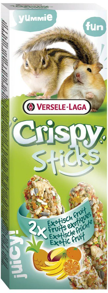 „Versele Laga“ – „Sticks“ žiurkėnų ir voveraičių su egzotiniais vaisiais, 110 g – (510.0124)