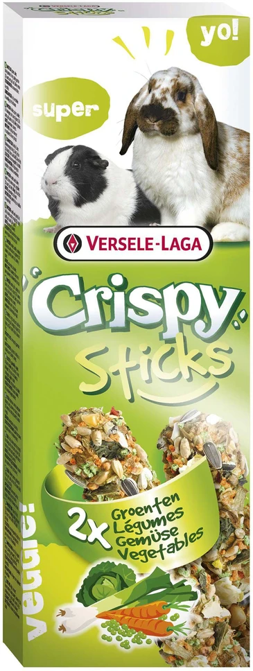 Versele Laga Bfb Plus Kft Crispy Sticks traškūs triušių ir jūrų kiaulyčių gardėsiai su daržovėmis 2 vnt