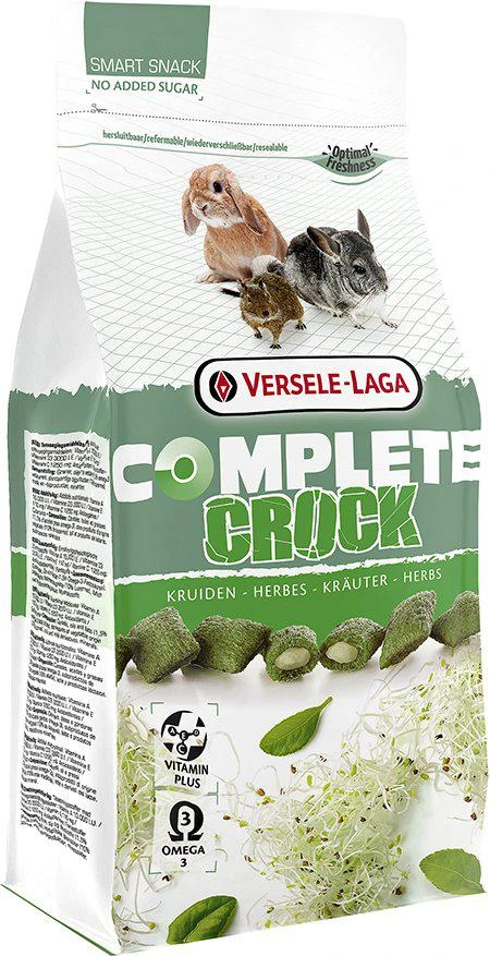 Versele Laga Bfb Plus Kft Complete Crock Herbs - graužikų skanėstas su žolelėmis 50 g 461486