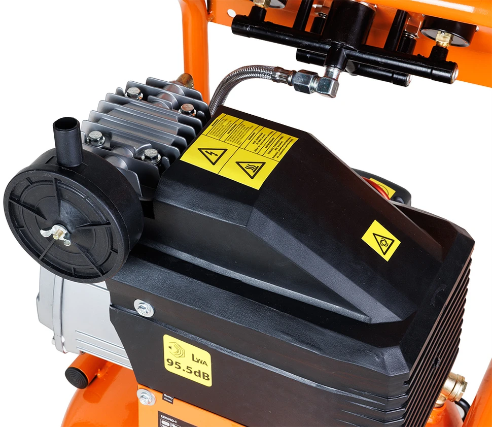 Neo Vertikalus alyvos kompresorius 40 l, 230 V