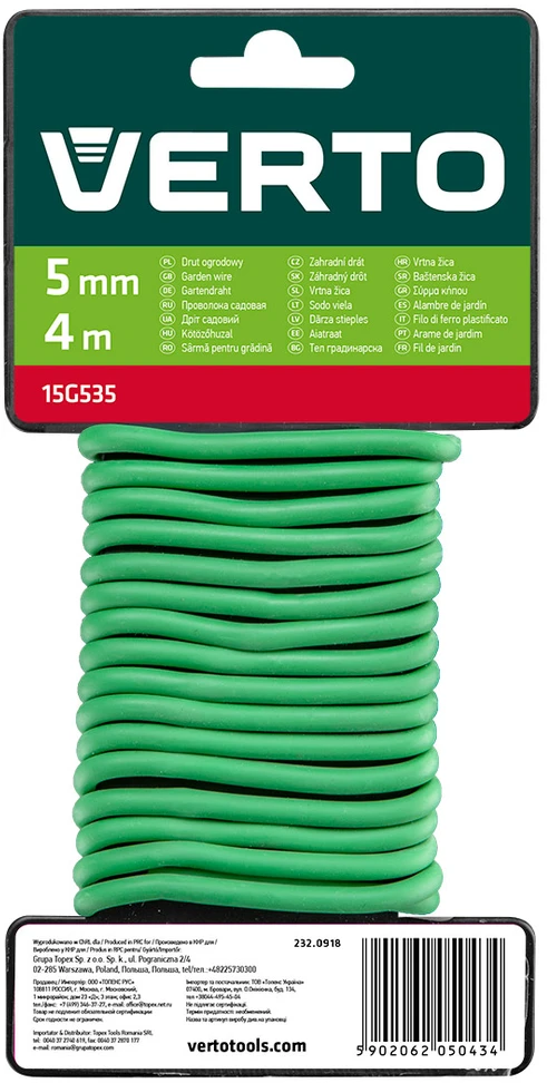 Drut Sodo viela 5 mm, 4 m