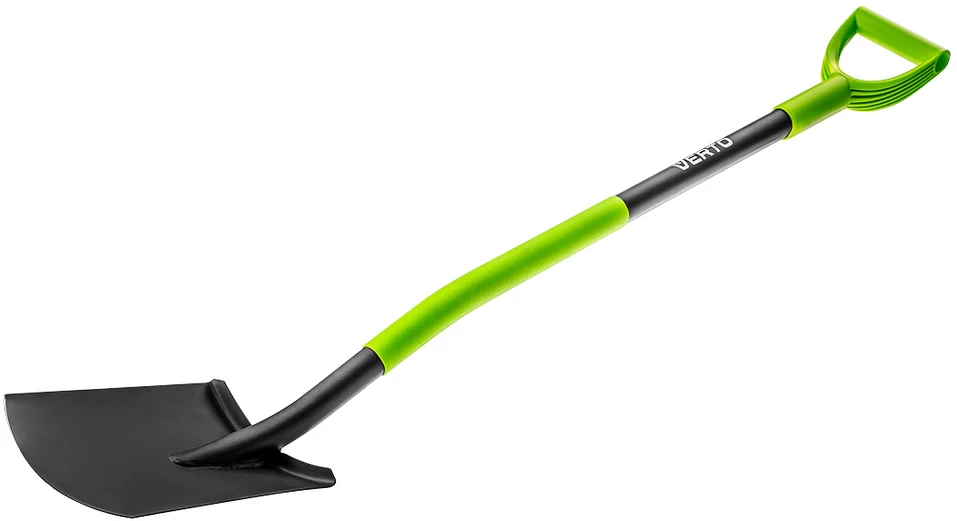 Kastuvas VERTO 1250 mm, metalinis kotas, plastikinė rankena