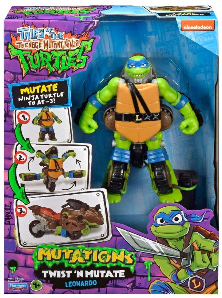 Vėžliai - Mutantų chaosas Transformerių vėžlys - Leonardo