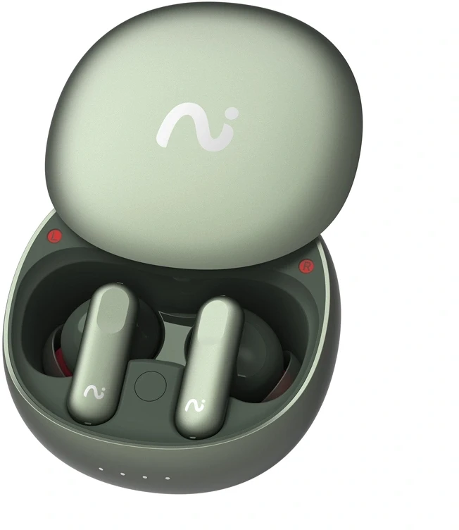 VIAIM Nano+ dirbtinio intelekto ausinės su balso įrašymo įrenginiu (Žalias)