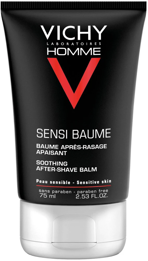 "Vichy Homme Sensi Baume" balzamas po skutimosi 75ml