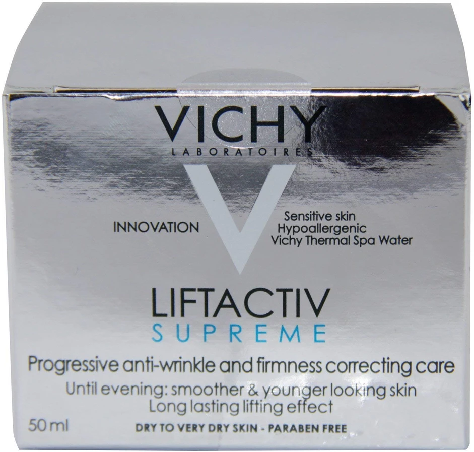 "Vichy Liftactiv Supreme" dieninis kremas sausai odai 50ml
