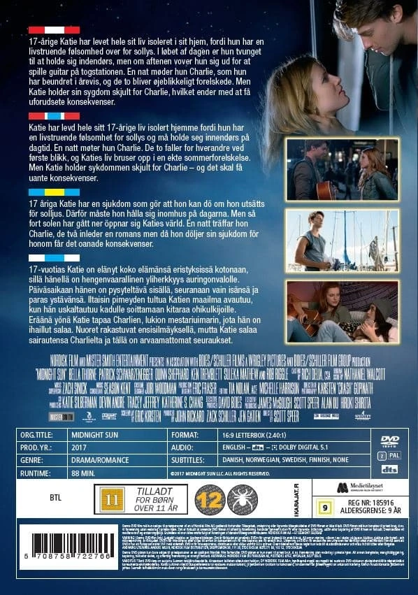Vidurnakčio saulė (Bella Thorne) – DVD
