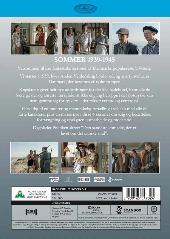 VIEŠBUTIS „BATH“ 6–9 SEZONAI – „BLU RAY“ 8 DISKAI 1939–1945