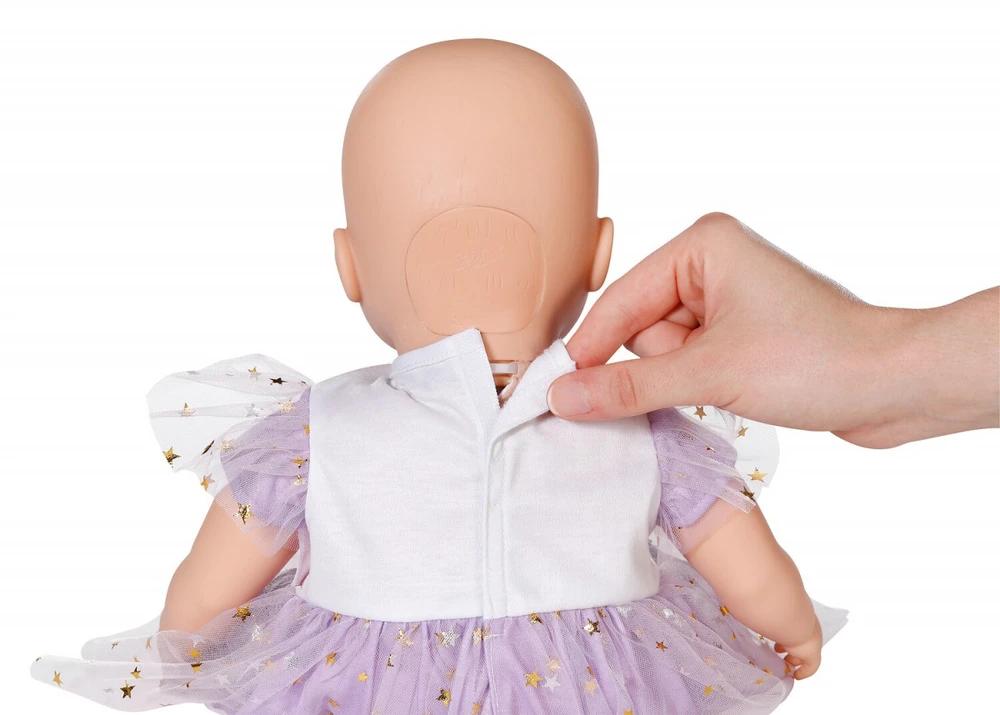 Zapf Violetinė sijonėlio suknelė 43 cm lėlei (Baby born)