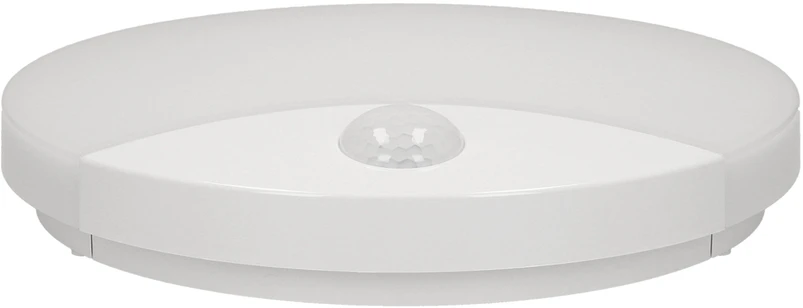 VIRAZON LED 15W, lubinis šviestuvas su judesio jutikliu, 1050lm, IP44, 4000K, pieniškas polikarbonatas, baltas