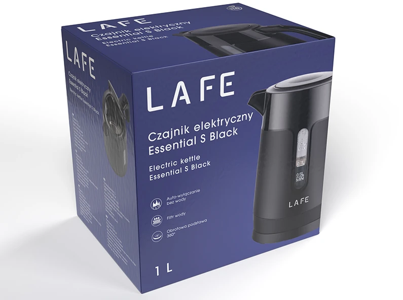 Virdulys Lafe Essential S 1L juoda
