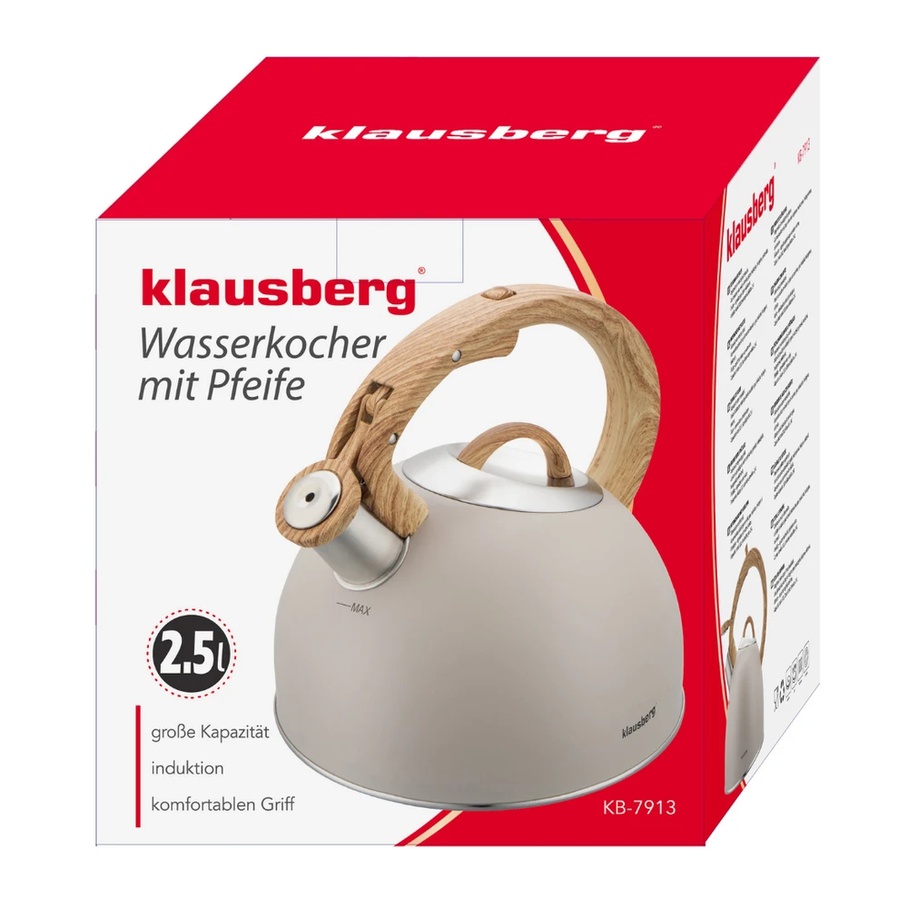 Virdulys, Tradicinis virdulys 2,5 l, morengas Klausberg