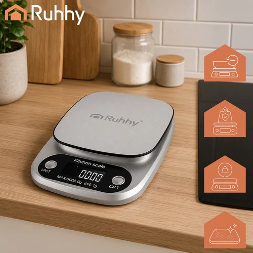 Virtuvinės svarstyklės Ruhhy 5kg Kitchen Scale