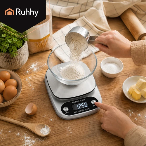 Virtuvinės svarstyklės Ruhhy 5kg Kitchen Scale