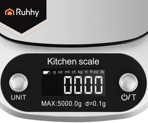Virtuvinės svarstyklės Ruhhy 5kg Kitchen Scale