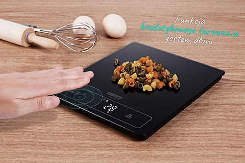 Virtuvinės svarstyklės Camry | Virtuvės svarstyklės | CR 3175 | Didžiausias svoris (talpa) 15 kg | Graduacija 1 g | Ekrano tipo LED | Juodas
