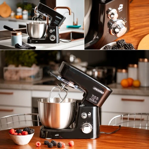 Virtuvinis kombainas Adler Mesko | MS 4217 | 1200 W | Greičių skaičius 6 | Bowl capacity 3.5 L | Nerūdijantis plienas/Juodas