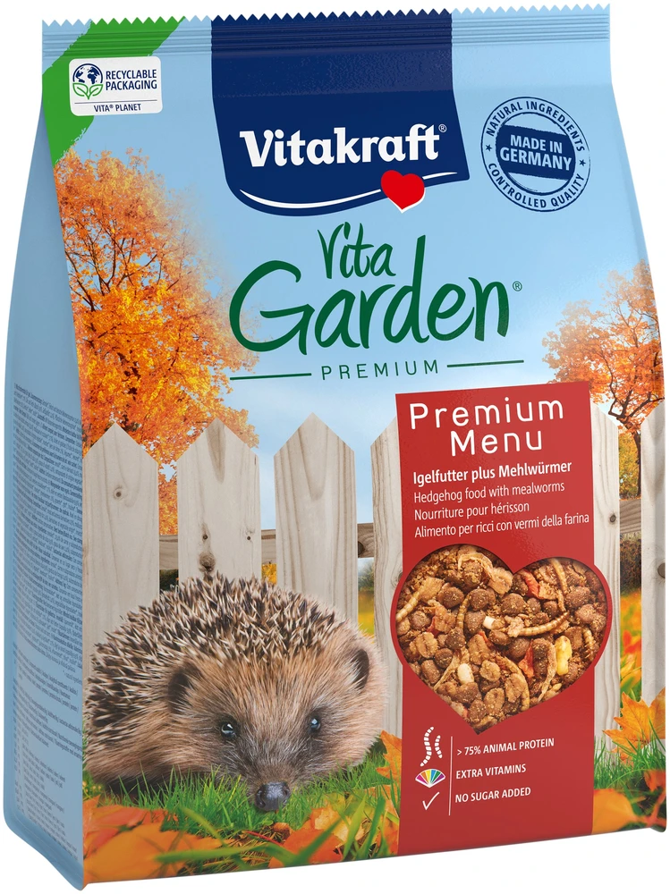 Vitakraft - Vita Garden® Premium Menu ežiukas, 2,5kg